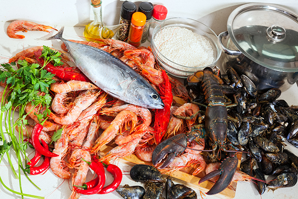 Frutos do Mar e Pescados na Cozinha Mediterrânea