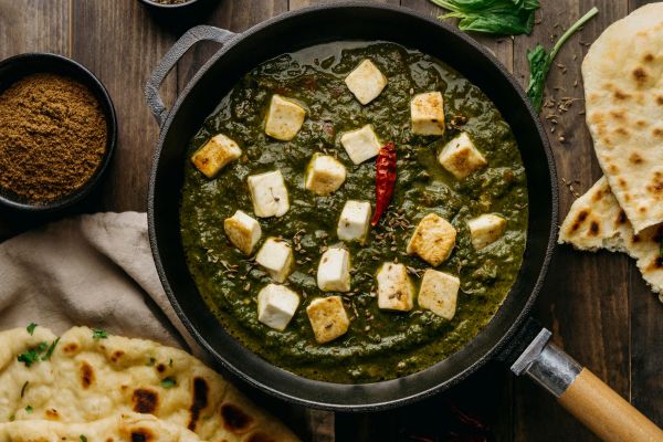 Como Fazer O Tradicional Prato Indiano Palak Paneer Com Espinafre E Queijo